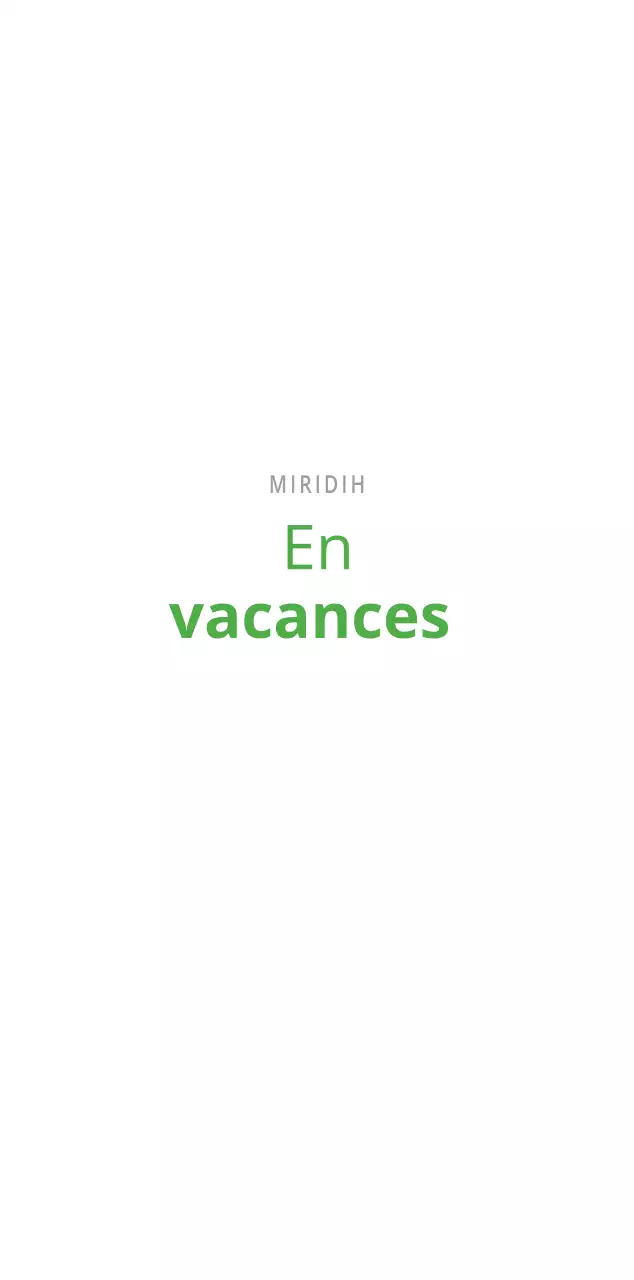 Un calendrier coloré et illustré