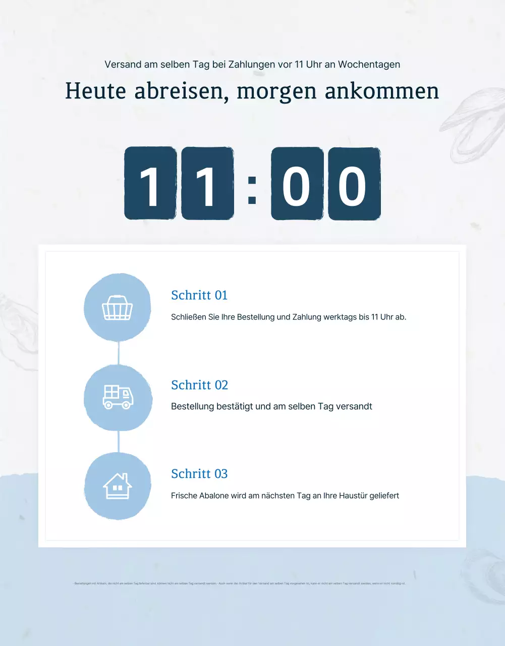 Förderung der traditionellen blauen und marineblauen Meeresfrüchte-Abalone und worauf zu achten ist