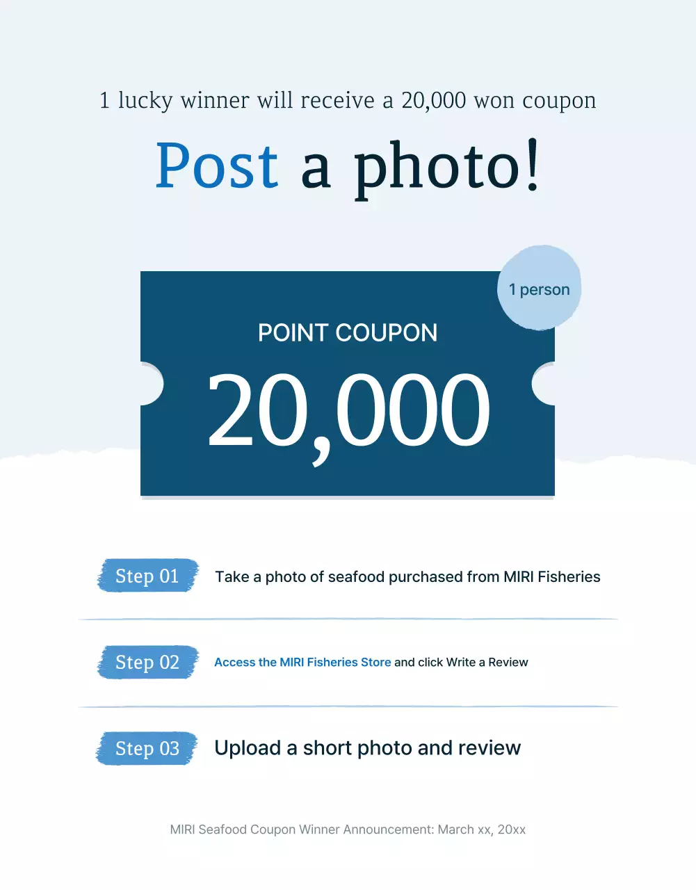 Ulasan abalon seafood tradisional berwarna biru tua dan biru laut dan promosi acara