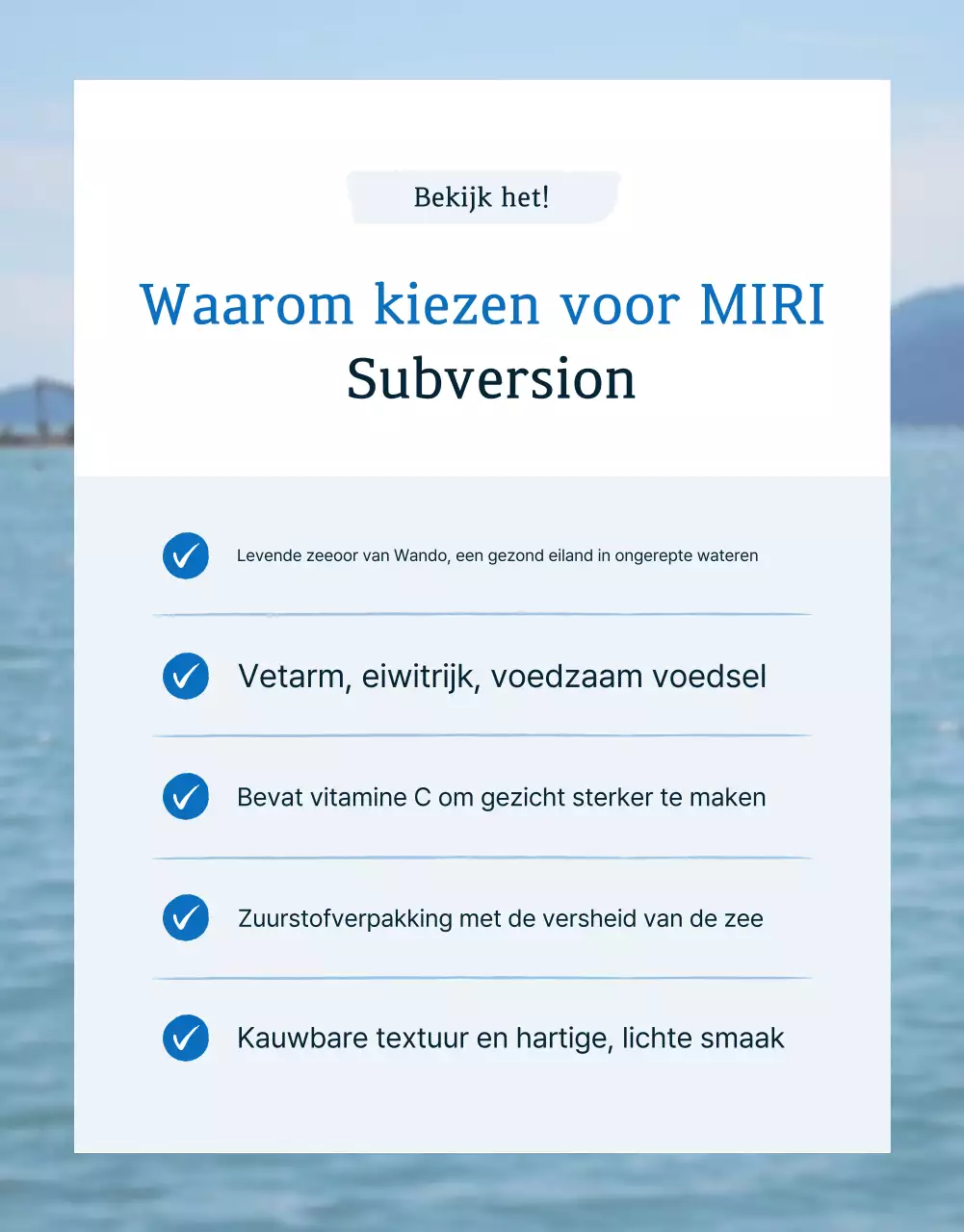 De verkoop van traditionele blauwe en marineblauwe zeevruchten met abalone checkpoints bevorderen