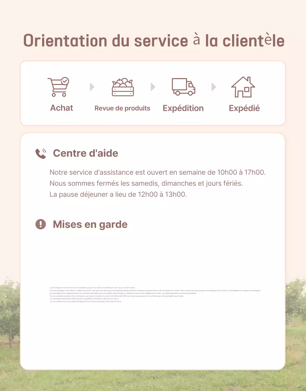 Promouvoir la pêche fraîche jaune et rose avec des informations et des précautions