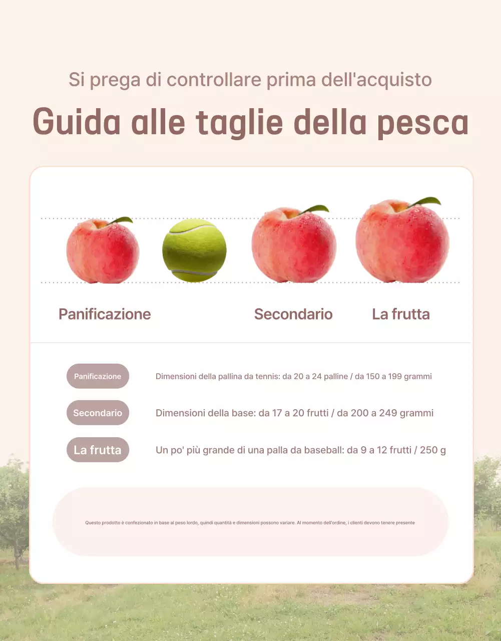 Promuovere la pesca fresca gialla e rosa con informazioni e precauzioni