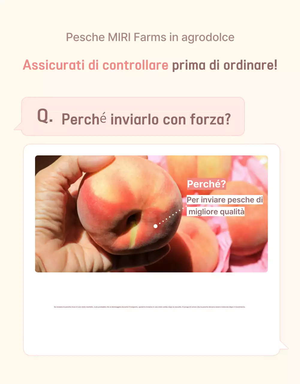 Promuovere la pesca fresca gialla e rosa con informazioni e precauzioni