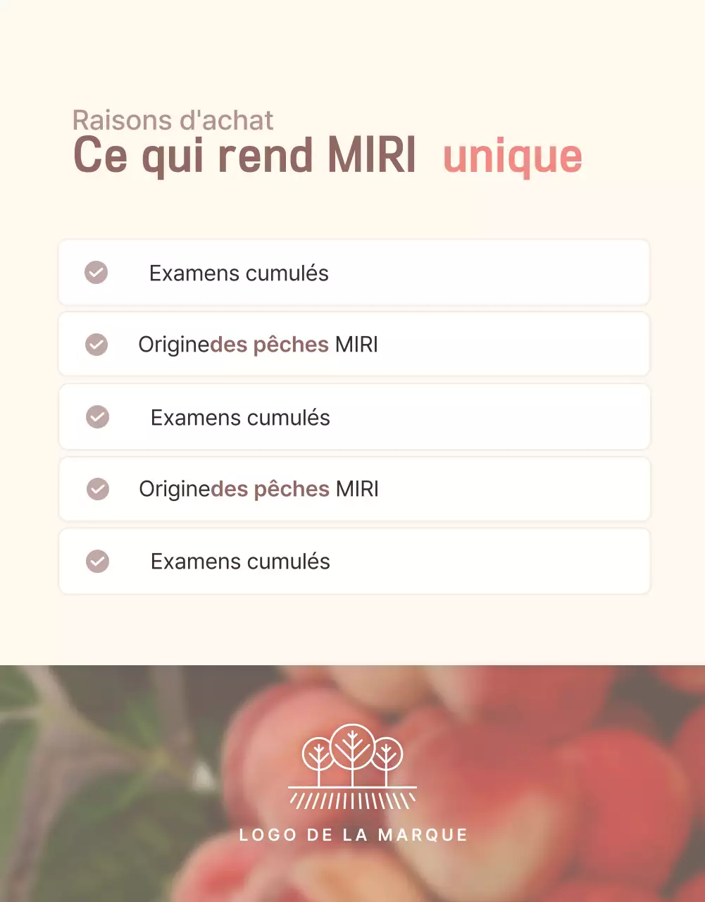 Une intro de pêche propre et rafraîchissante en jaune et rose pour promouvoir les ventes