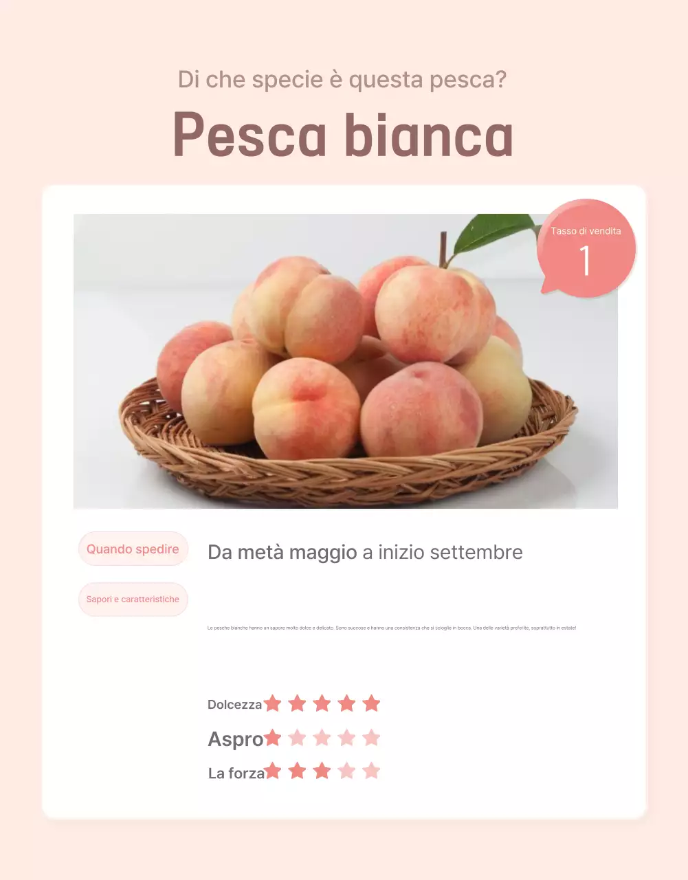 Promuovere la vendita di un punto di controllo della pesca fresca in giallo e rosa