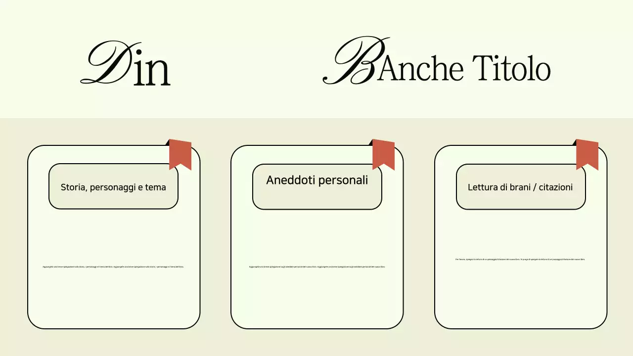 Pubblicità per il lancio di un libro minimalista in nero e beige