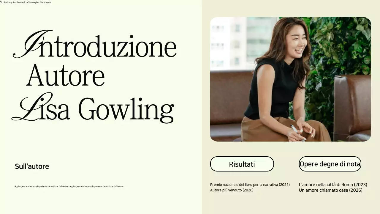 Pubblicità per il lancio di un libro minimalista in nero e beige