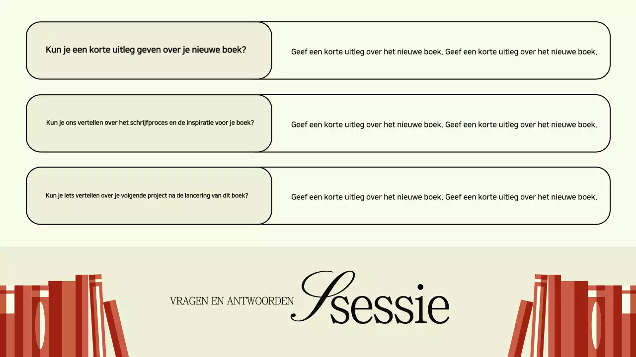 Zwart en Beige Minimalistisch Boek Lanceerfeest Advertentie