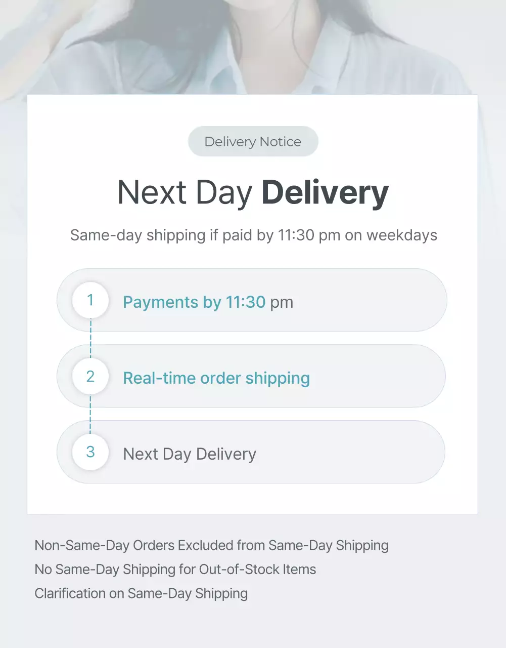 Quảng bá thông tin và biện pháp phòng ngừa thời trang tối giản màu xanh nhạt và xám