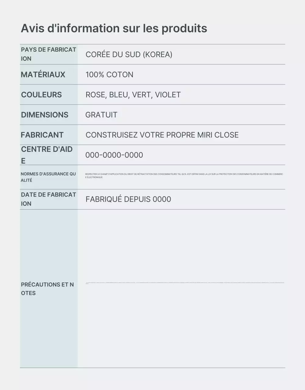 Promouvoir la mode minimaliste bleu clair et gris conseils et précautions