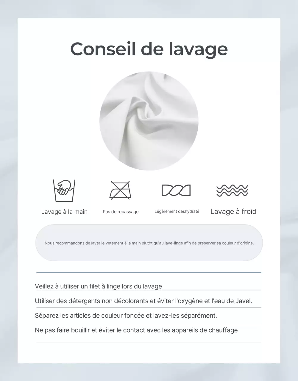 Promouvoir la mode minimaliste bleu clair et gris conseils et précautions