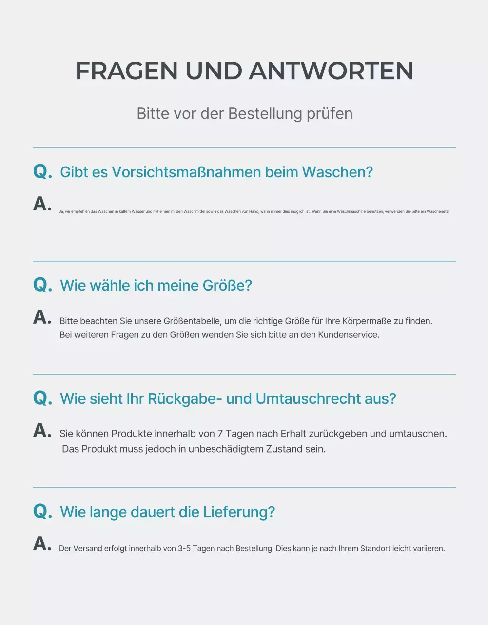 Förderung von hellblauer und grauer minimalistischer Mode - Anleitung und Vorsichtsmaßnahmen