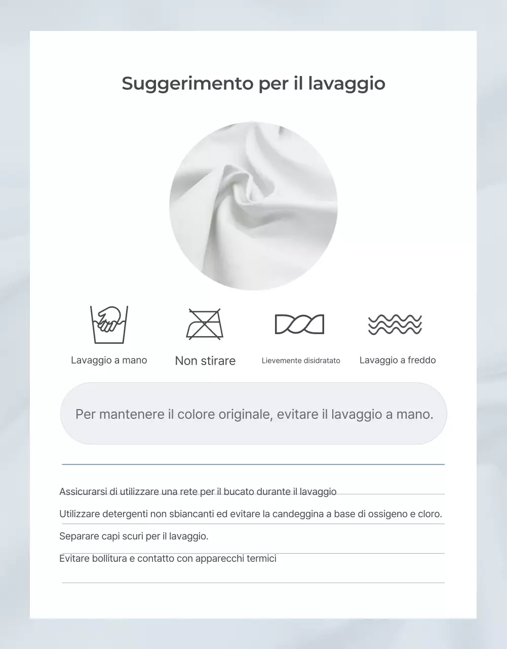 Promuovere la guida e le precauzioni della moda minimalista in azzurro e grigio