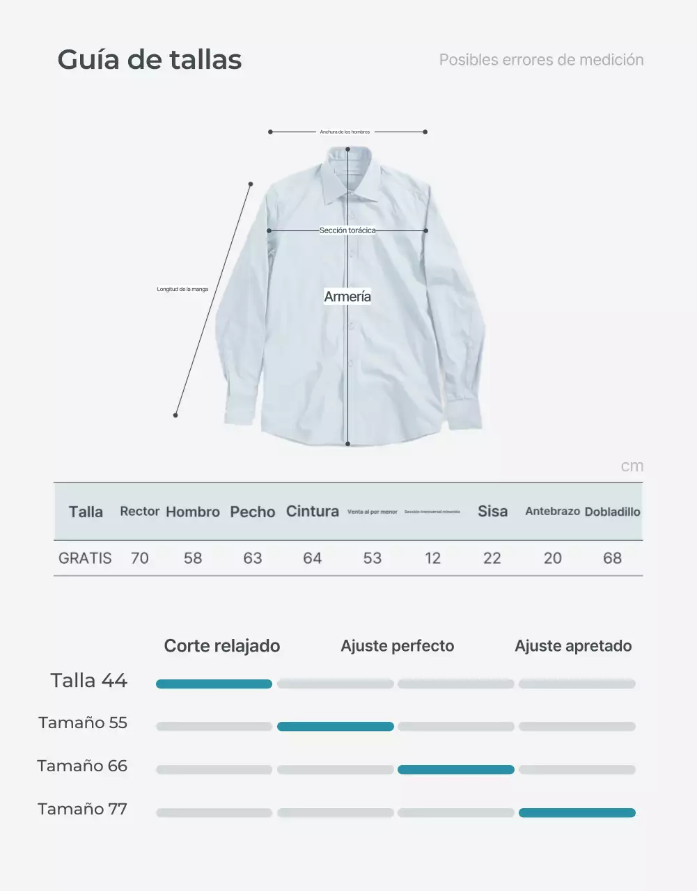 Promover la moda minimalista azul claro y gris orientación y precauciones