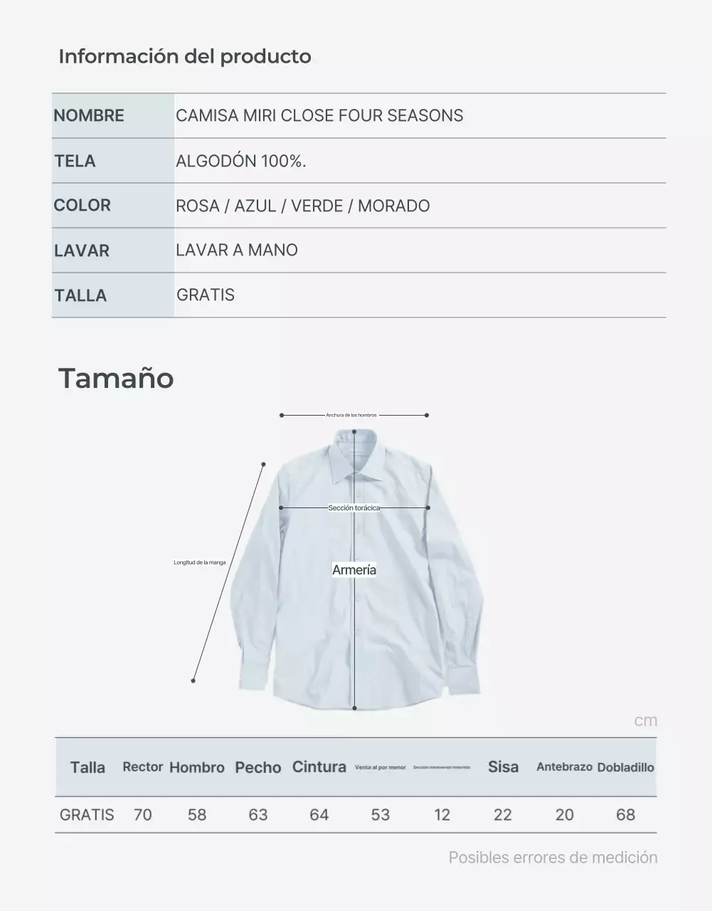 Promover la moda minimalista azul claro y gris orientación y precauciones