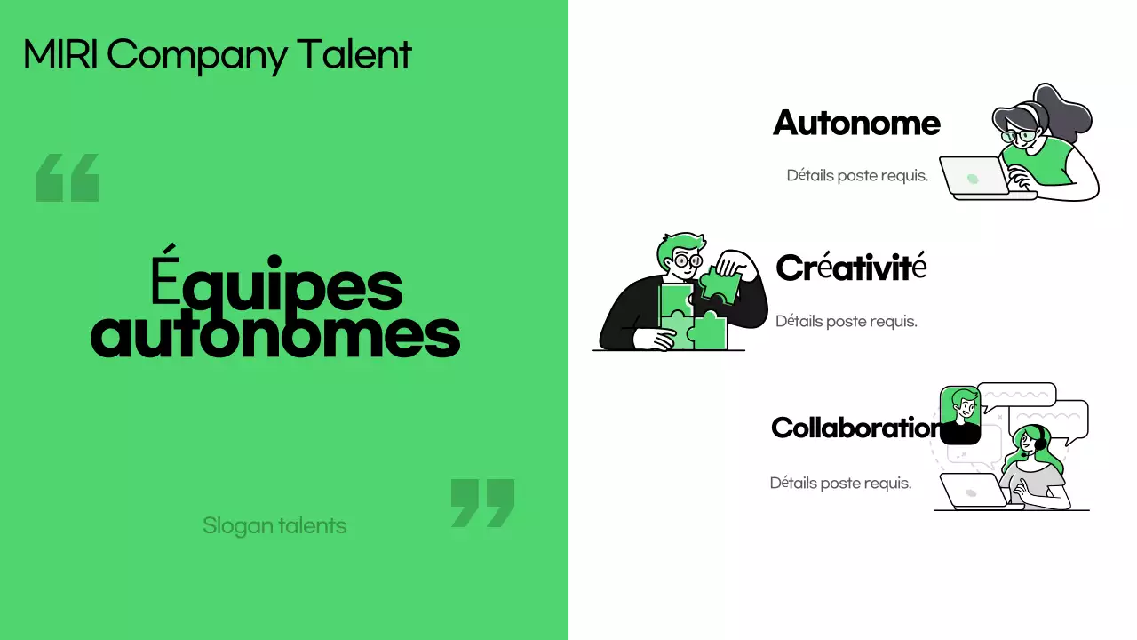 Une introduction au pont de la culture d'entreprise verte et branchée