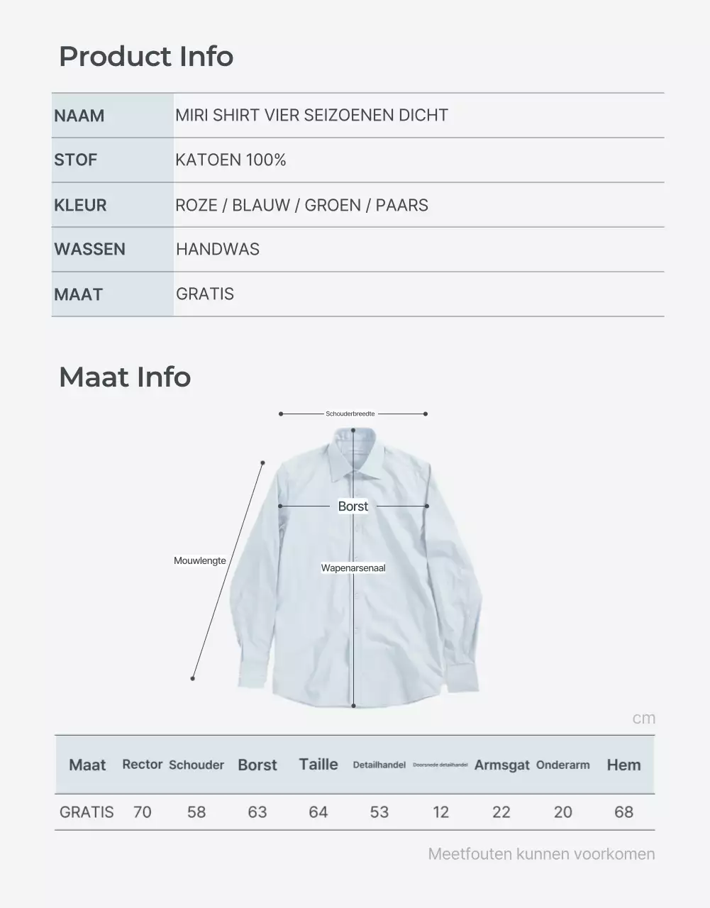 Promoot een minimalistische modepagina in lichtblauw en grijs
