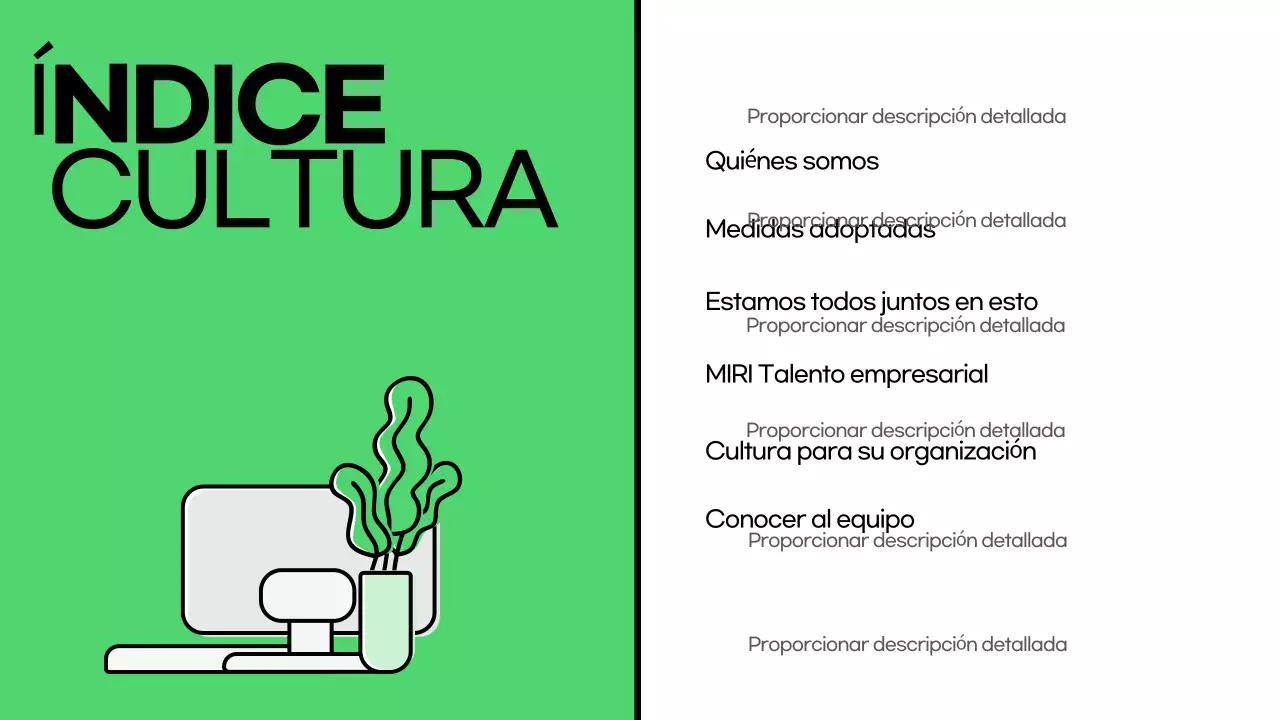 Una introducción a la cubierta verde, cultura corporativa de moda