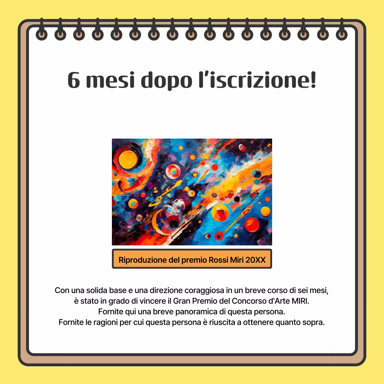 Promuovere la scuola gialla e accogliente