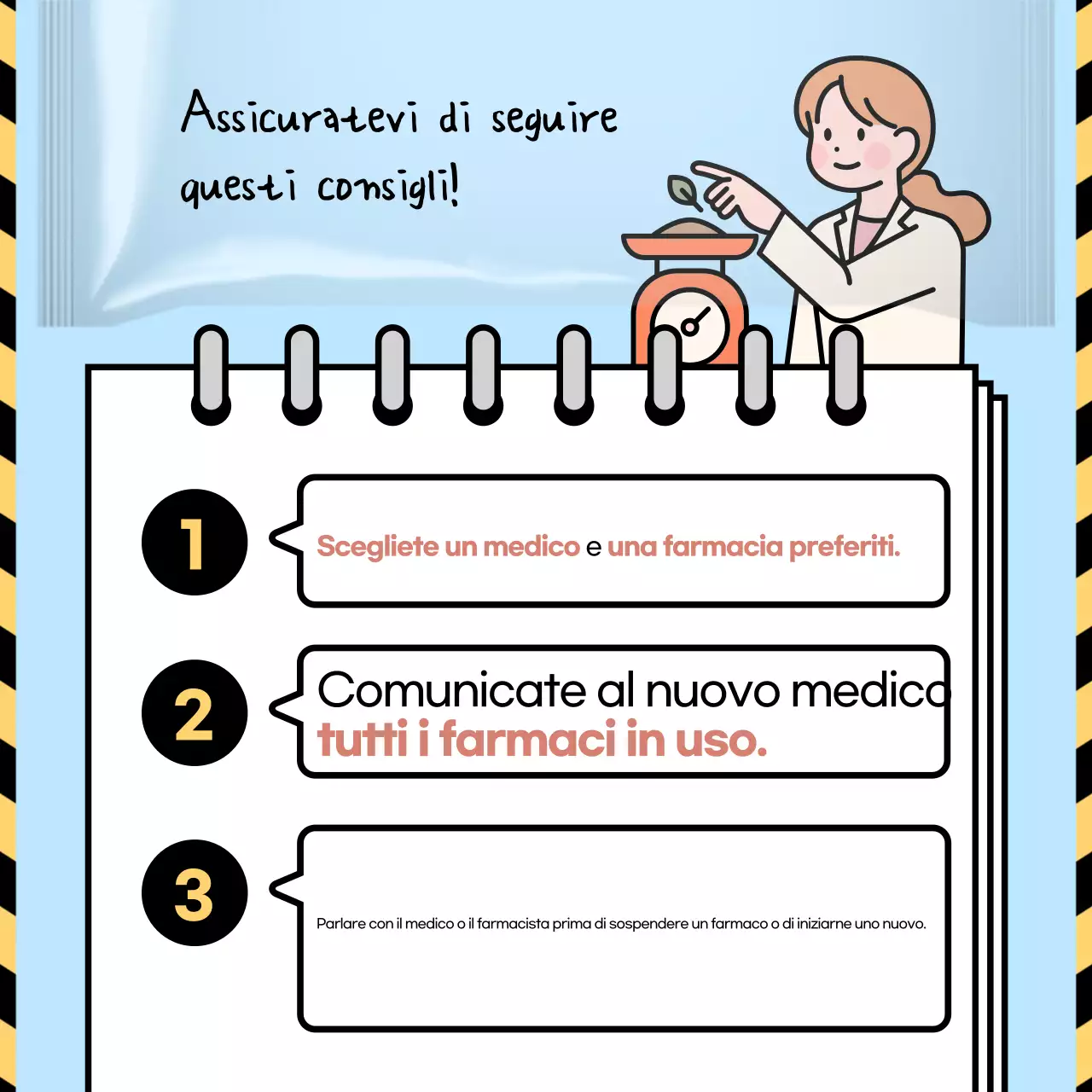 Una guida pop-art, in bianco e nero, ai farmaci per anziani