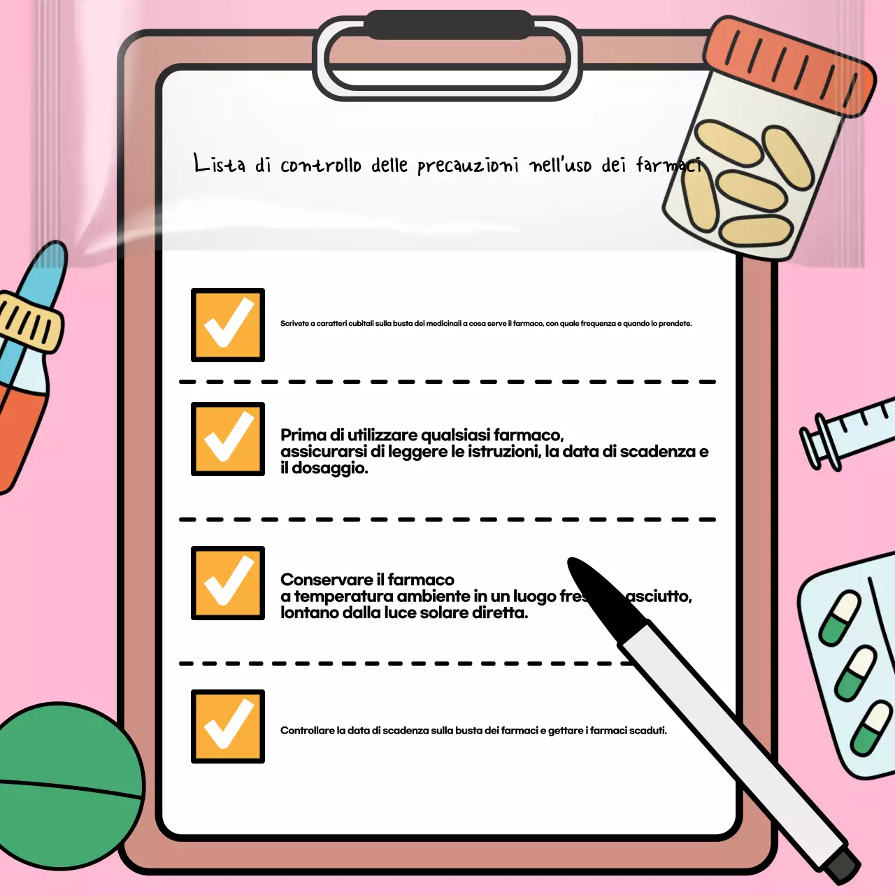 Una guida pop-art, in bianco e nero, ai farmaci per anziani