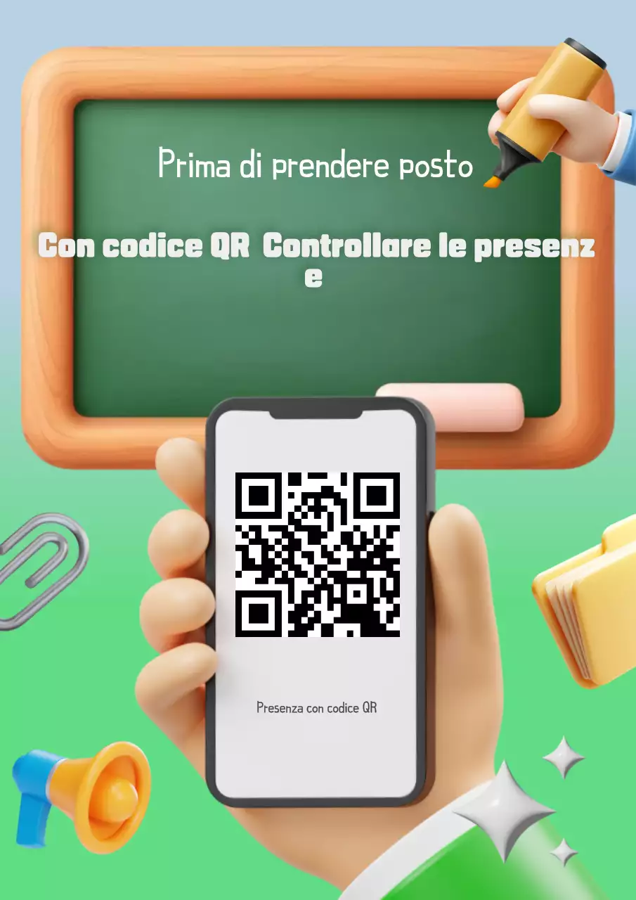 Spiegare l'andamento del blu e del verde nella frequenza del Qrcode