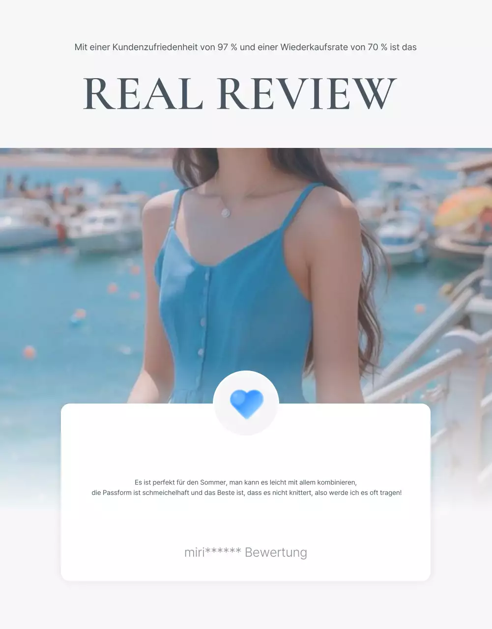 Trendiges Sommerurlaubs-Emoji-Konzept in Blau und Hellblau zur Förderung der Mode