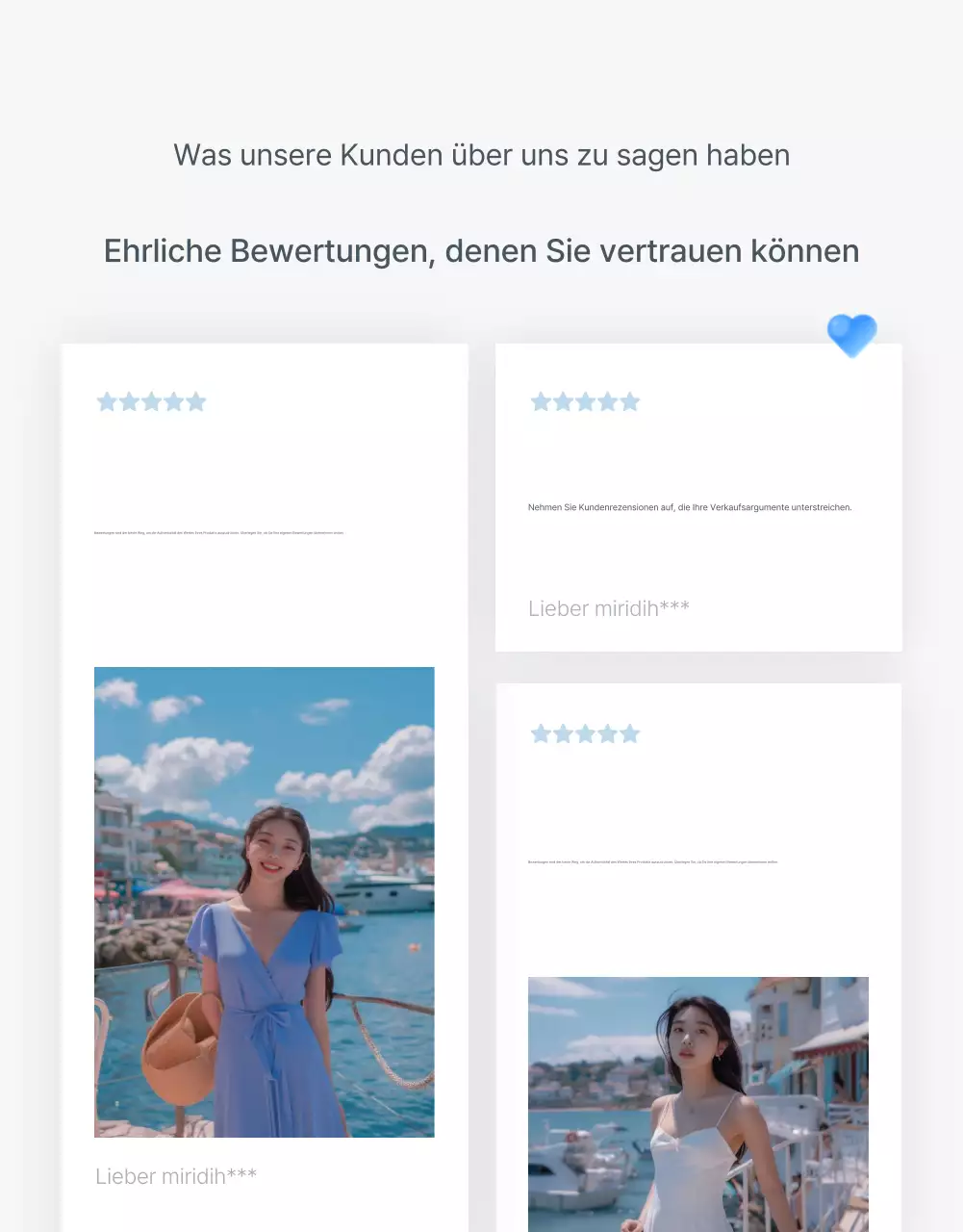 Trendiges Sommerurlaubs-Emoji-Konzept in Blau und Hellblau zur Förderung der Mode