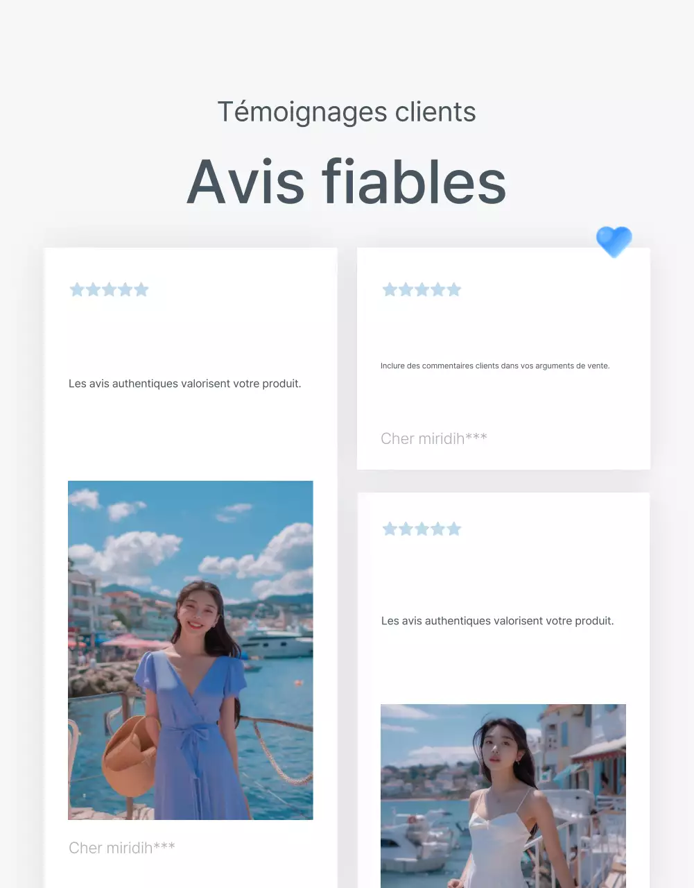 Concept d'emoji de vacances d'été en bleu et bleu clair pour promouvoir la mode