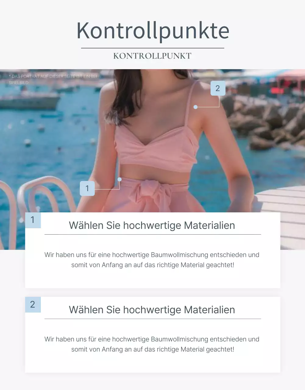 Trendiges Sommerurlaubs-Emoji-Konzept in Blau und Hellblau zur Förderung der Mode