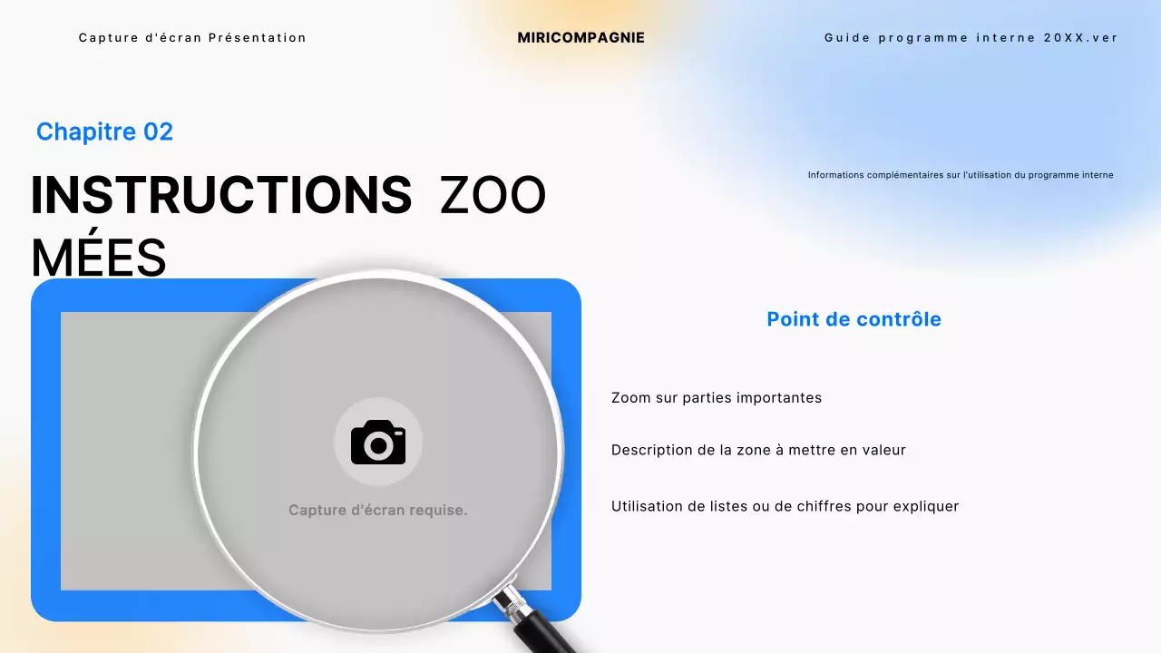 Un simple guide de programmation interne en noir et bleu Tutoriels