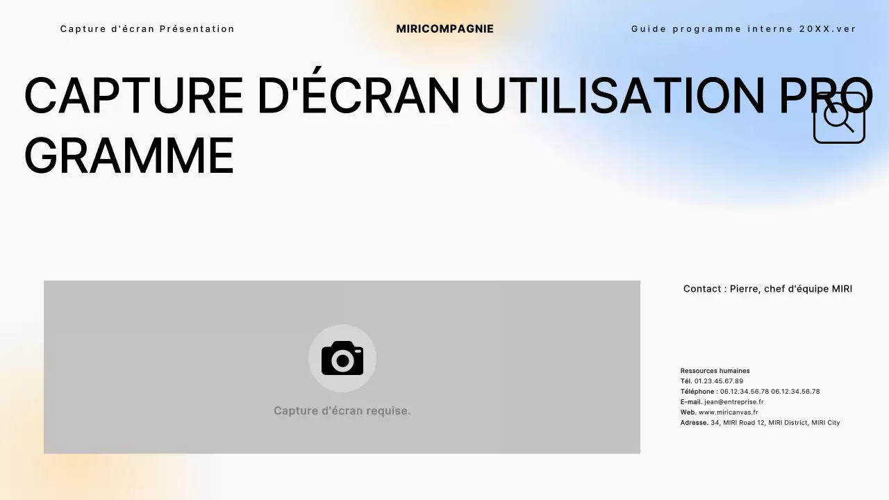 Un simple guide de programmation interne en noir et bleu Tutoriels