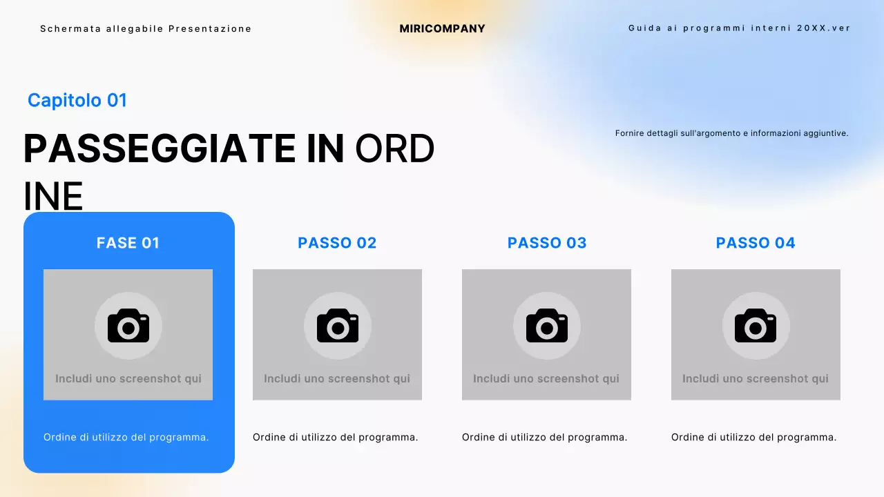 Una semplice guida alla programmazione interna in nero e blu Tutorial
