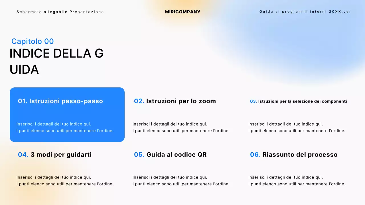 Una semplice guida alla programmazione interna in nero e blu Tutorial