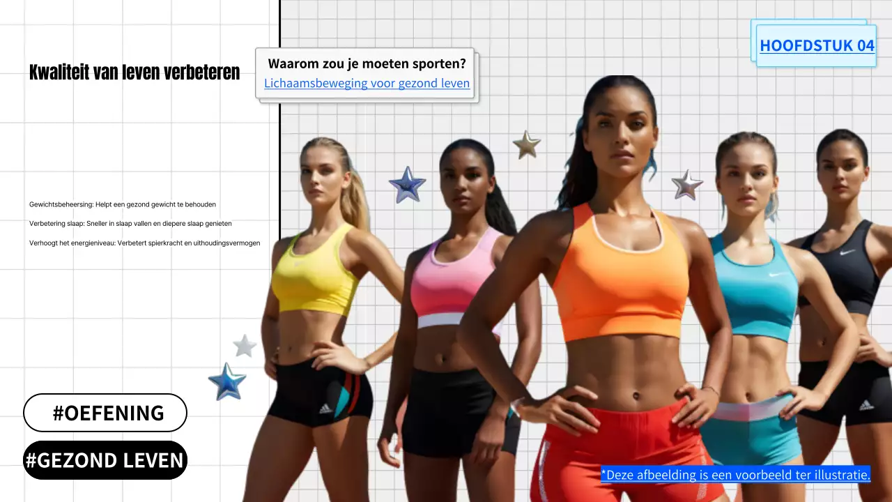 witte trendy routine trainingsgewoonten gids