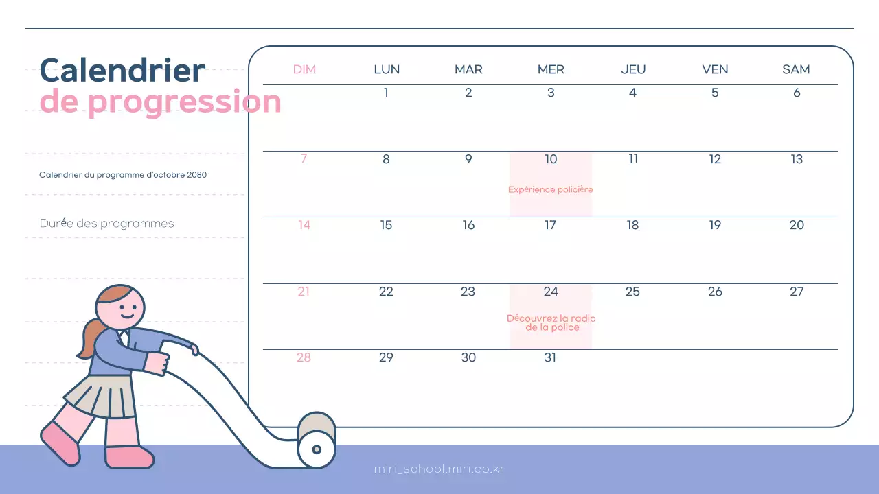 Guide du programme du centre de soutien à l'apprentissage simple de Pink et Bora