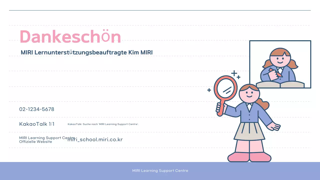 Pink und Bora's Simple Learning Support Centre Programmleitfaden