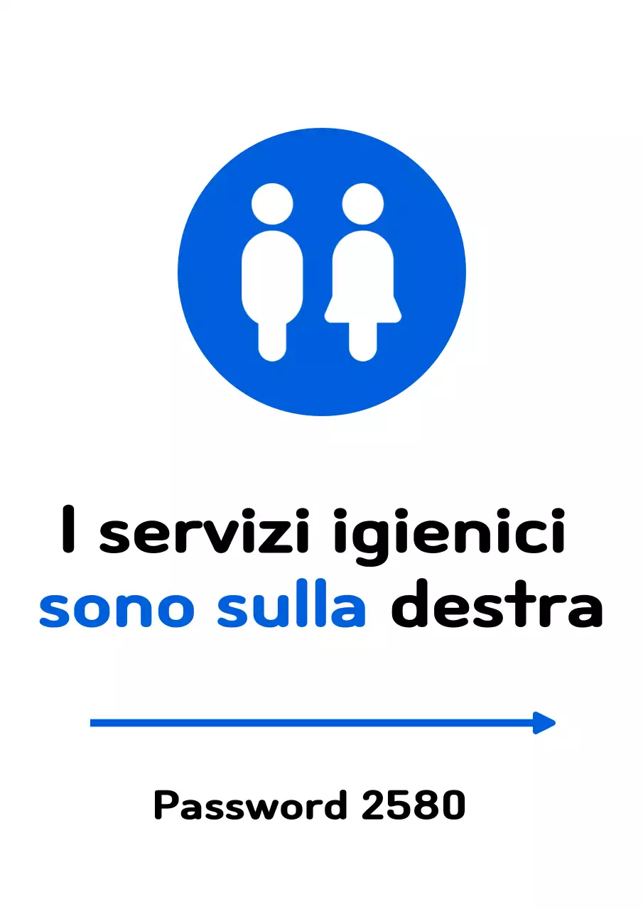 Semplici postazioni di lavaggio bianche e blu