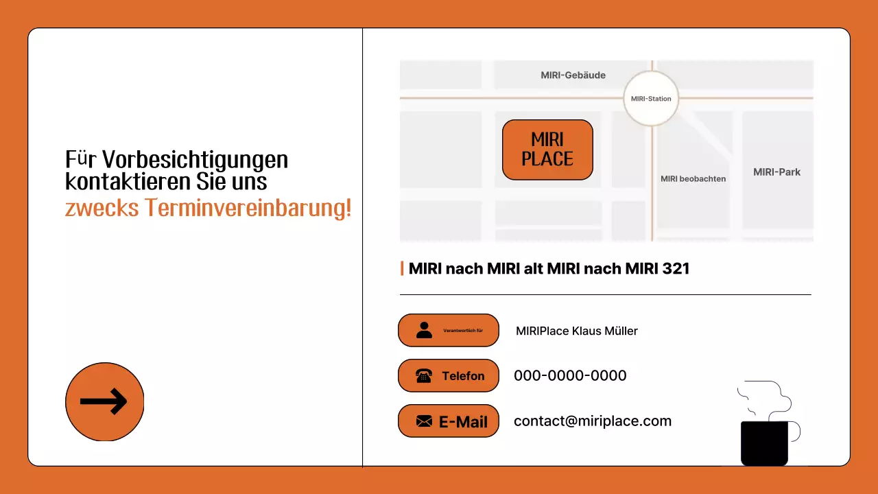 Ein Leitfaden für die Anmietung eines orangefarbenen Retro-Lokals
