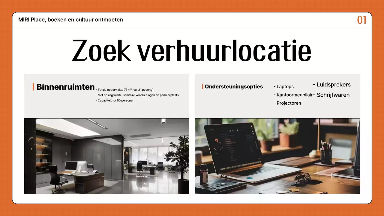 Een gids voor het huren van een oranje en retro locatie