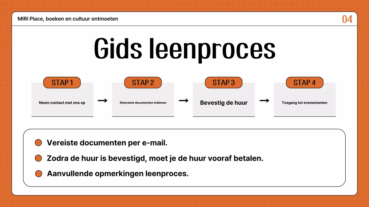 Een gids voor het huren van een oranje en retro locatie