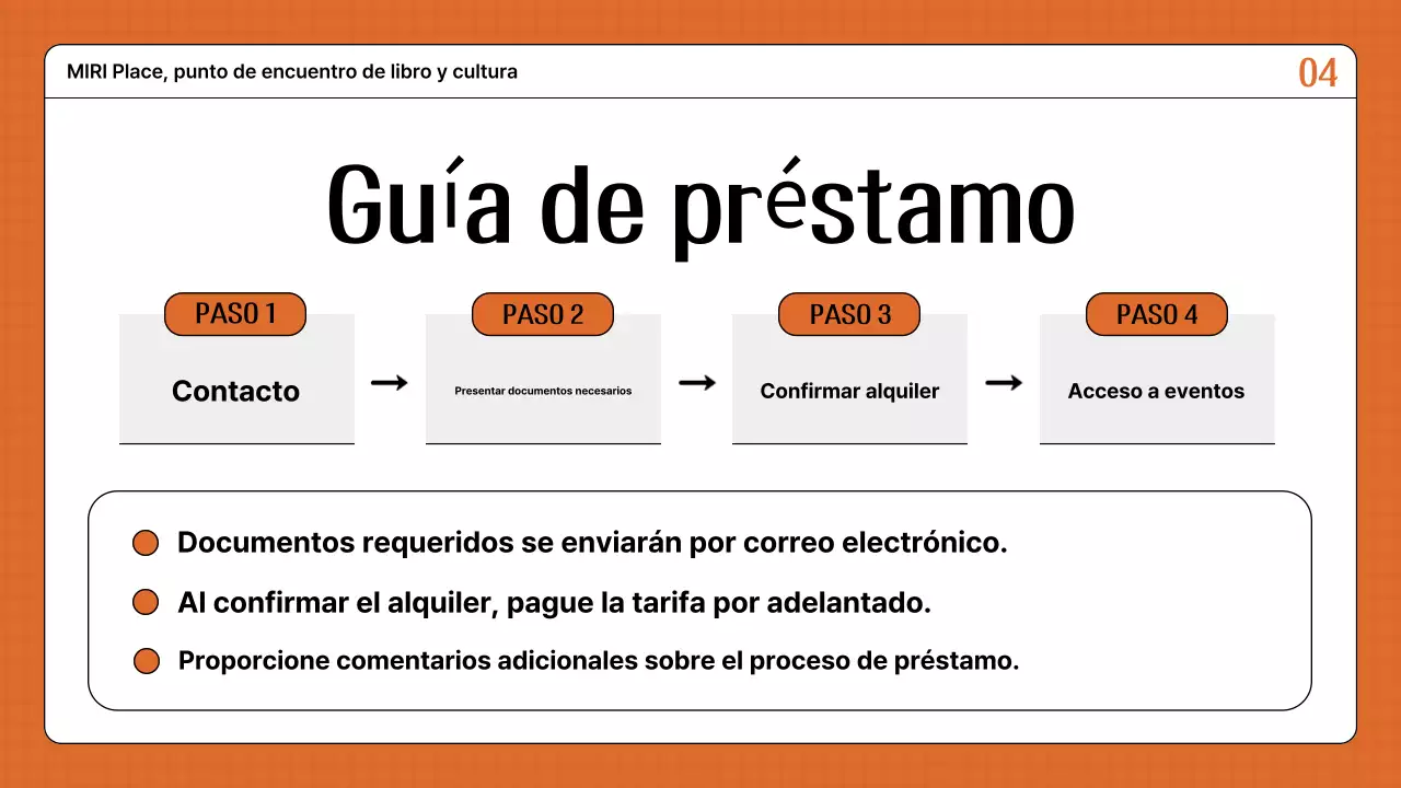 Guía para contratar un local naranja y retro