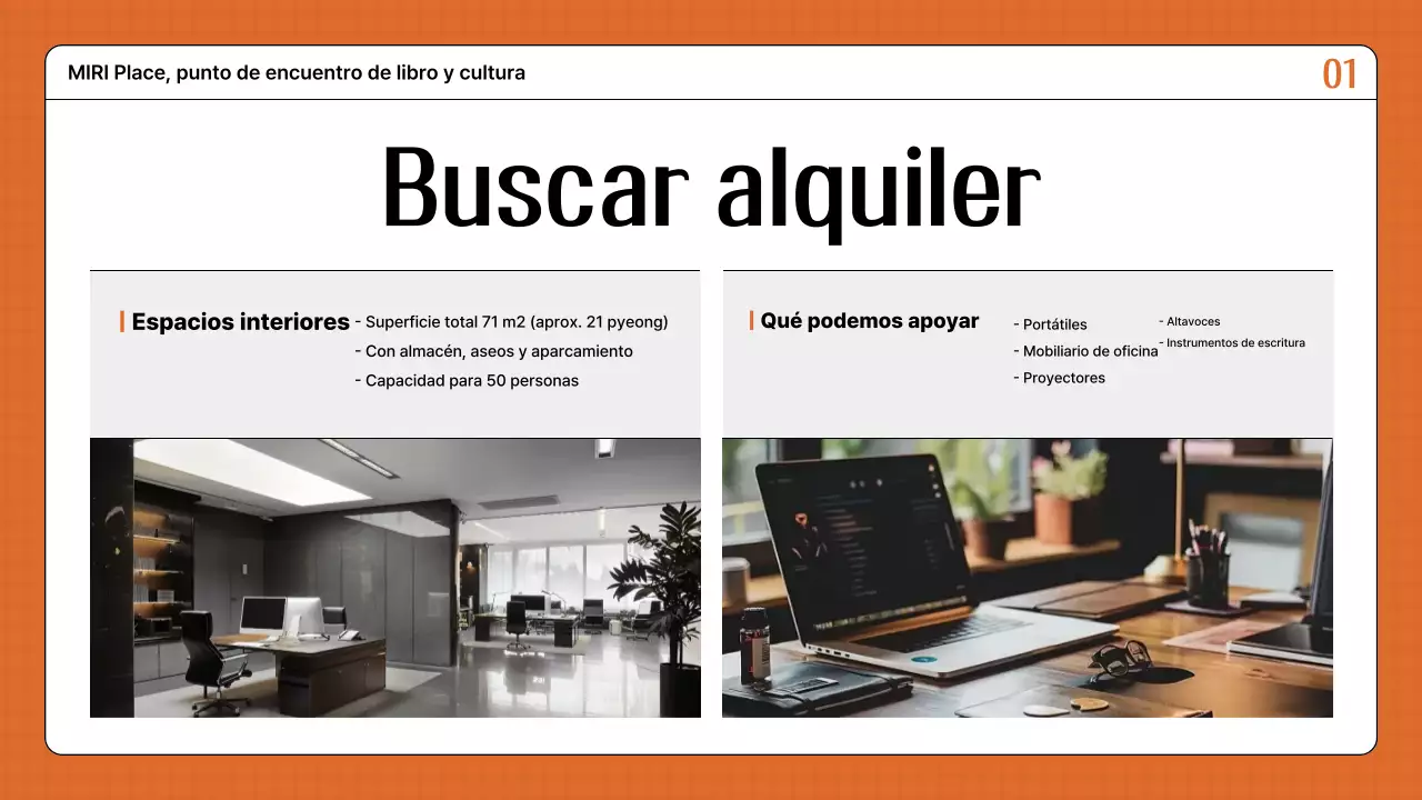 Guía para contratar un local naranja y retro