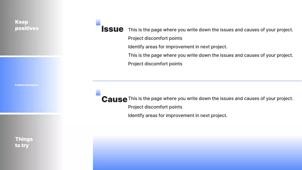 A KPT Retrospective on Blue's Simple Project KPT