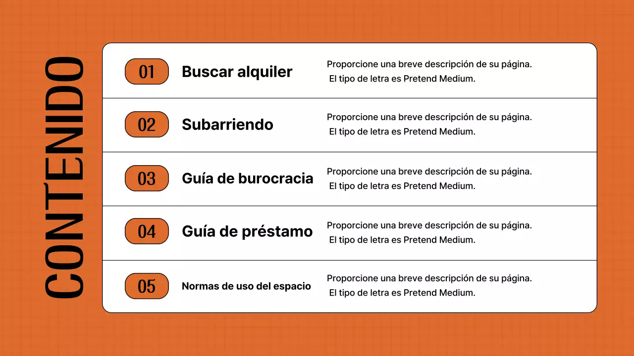 Guía para contratar un local naranja y retro