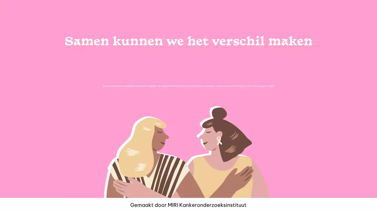 Pink and Mint Pop Pink Ribbon Day-campagne