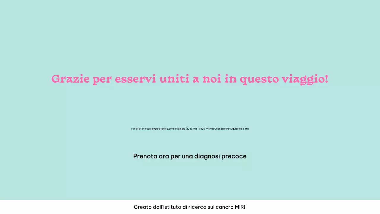 Campagna per la Giornata del Nastro Rosa e Menta Pop