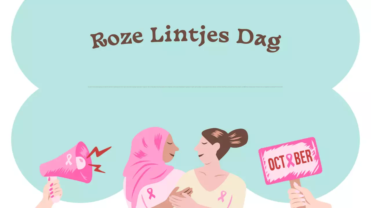 Pink and Mint Pop Pink Ribbon Day-campagne