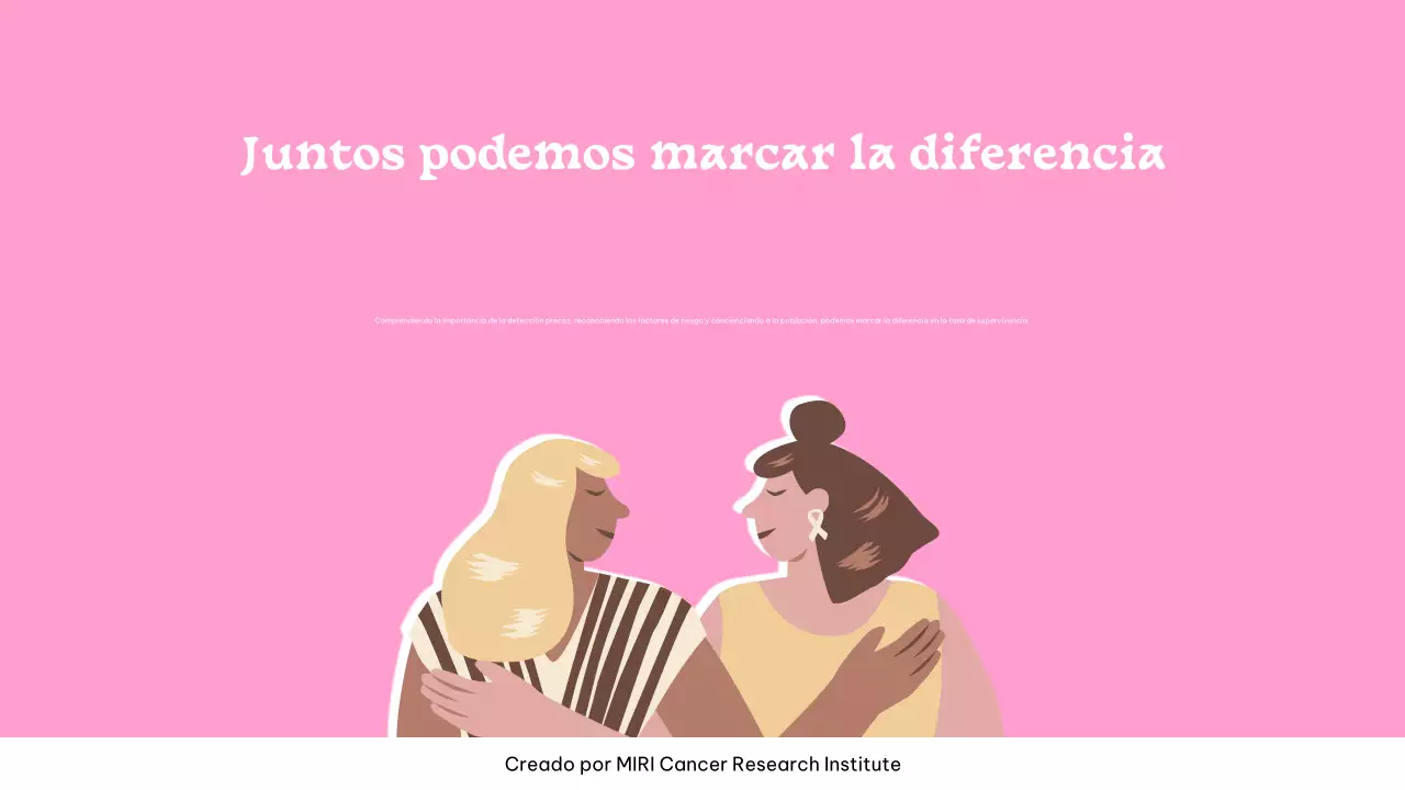 Campaña del Día del Lazo Rosa Rosa y Menta Pop