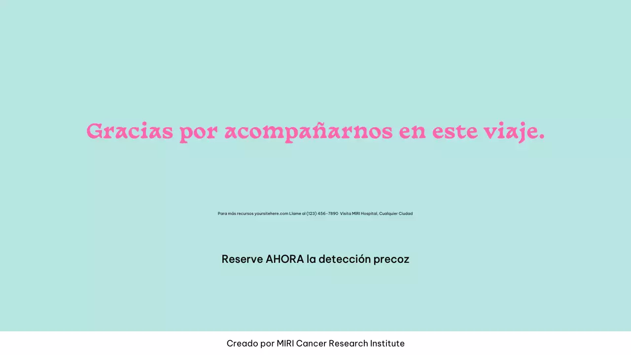 Campaña del Día del Lazo Rosa Rosa y Menta Pop